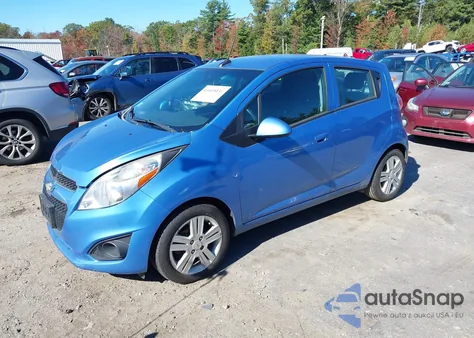 2014 Chevrolet Spark Ls Auto из США, поврежденный, VIN KL8CB6S94EC584455